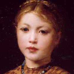 Portrait of a little girl